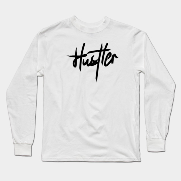 HUSTLER Long Sleeve T-Shirt by artslaves