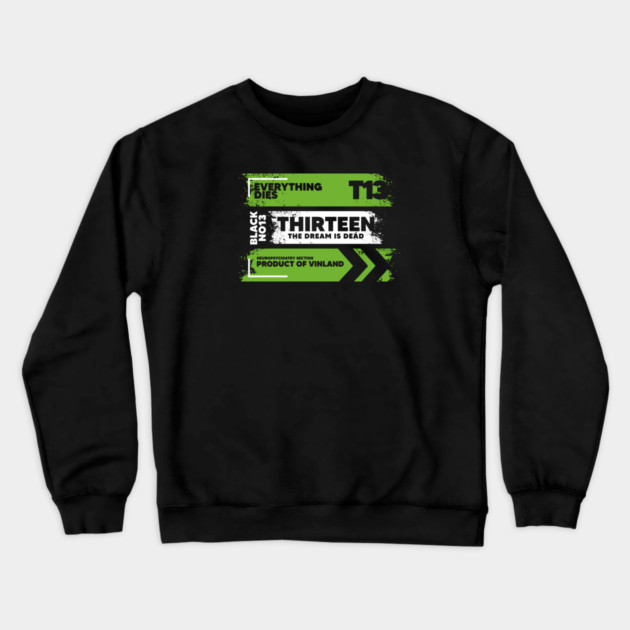 THIRTEEN Crewneck Sweatshirt by artslaves