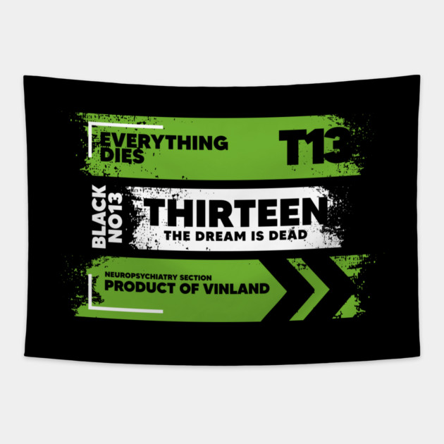 THIRTEEN Tapestry by artslaves
