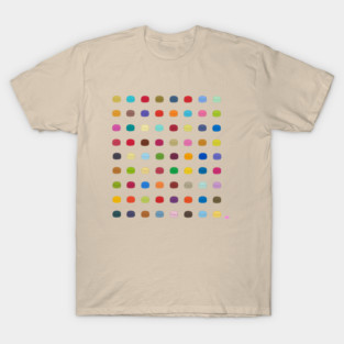 Burgers Painting Hirst dots T-Shirt