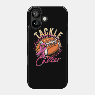 Tackle Breast Cancer Football Phone Case