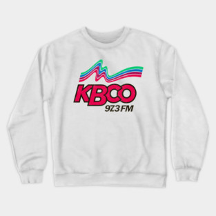 KBCO Boulder -- 70s Radio Station Crewneck Sweatshirt