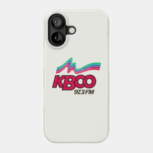 KBCO Boulder -- 70s Radio Station Phone Case