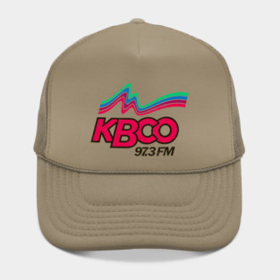 KBCO Boulder -- 70s Radio Station Hat