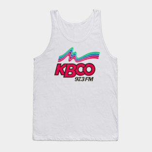 KBCO Boulder -- 70s Radio Station Tank Top