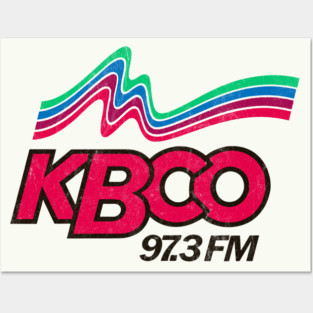 KBCO Boulder -- 70s Radio Station Posters and Art