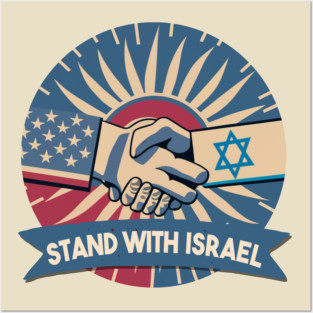 Stand With Israel Posters and Art