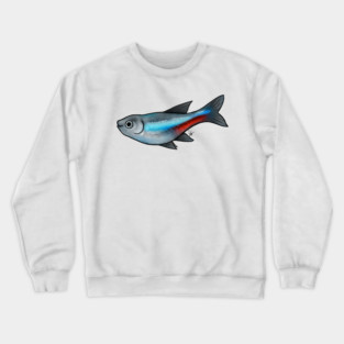 Fish - Tetras - Neon Tetra Crewneck Sweatshirt