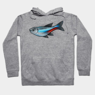 Fish - Tetras - Neon Tetra Hoodie