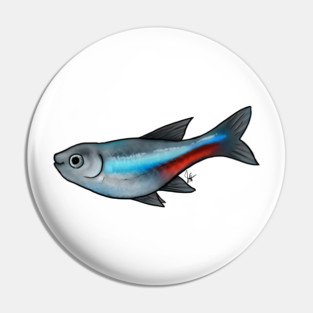 Fish - Tetras - Neon Tetra Pin