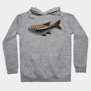 Fish - Tetras - Black Tetra Hoodie