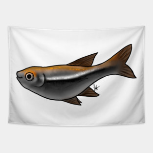 Fish - Tetras - Black Tetra Tapestry