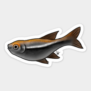 Fish - Tetras - Black Tetra Sticker