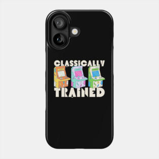 Classically Trained Retro Arcade Gaming Phone Case