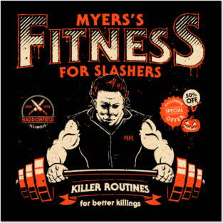 Myers's Fitness Posters and Art