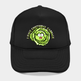 I have Emotional Cabbage pun Hat