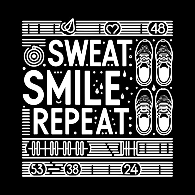 Sweat Smile Repeat by Frank Ring