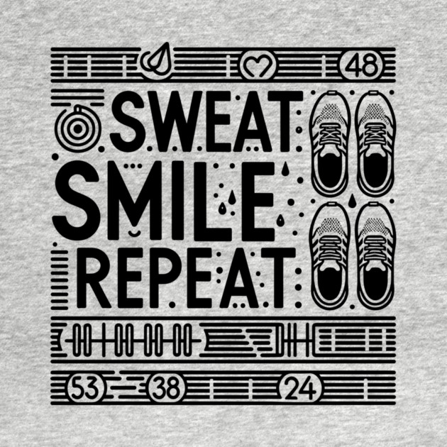Sweat Smile Repeat by Frank Ring