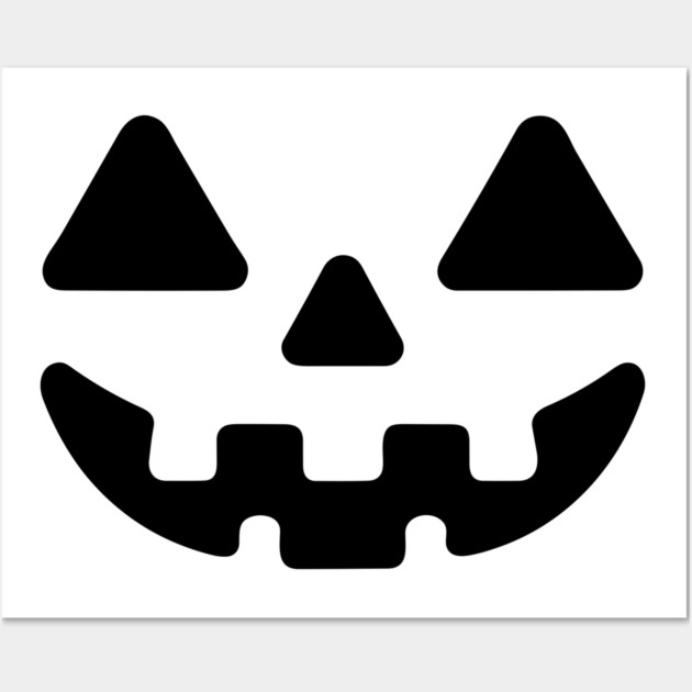 Jack o Lantern Pumpkin Face Wall Art by Frank Ring