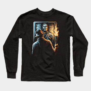 Archaeologist Discovers Galactic Smuggler in Frozen in Carbonite - Funny Long Sleeve T-Shirt