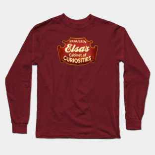 Fraulein Elsa's Cabinet of Curiosities Long Sleeve T-Shirt