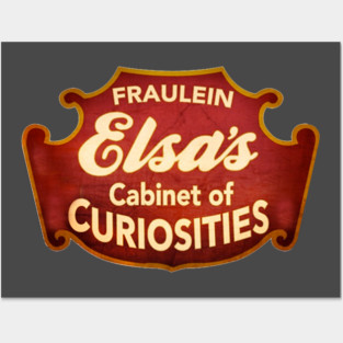 Fraulein Elsa's Cabinet of Curiosities Posters and Art