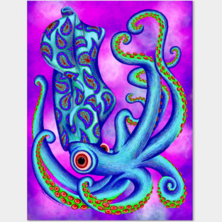 The Paisley Squid Posters and Art