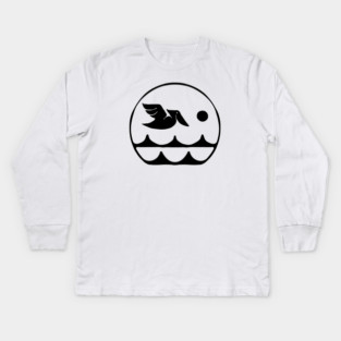 Pelican Circle Kids Long Sleeve T-Shirt