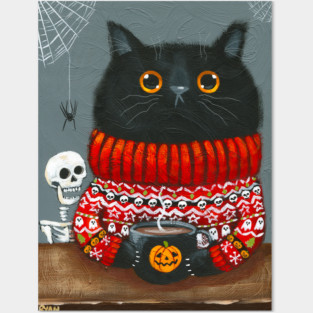 Waiting For Halloween Posters and Art