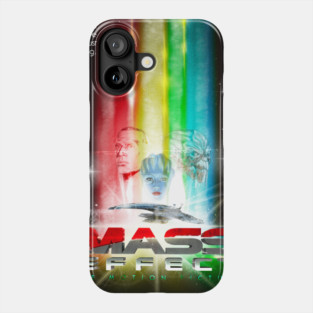 MASS EFFECT The Motion Picture Poster (Bob Peak Style) Phone Case