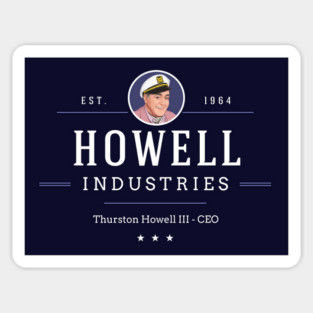 Howell Industries - Thurston Howell III CEO Sticker