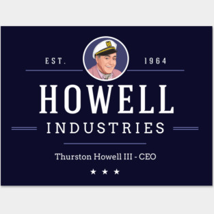 Howell Industries - Thurston Howell III CEO Posters and Art
