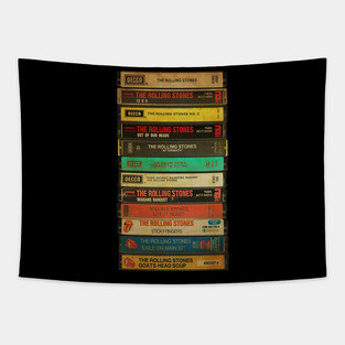 Retro Rock 80s - Cassette Style Tapestry