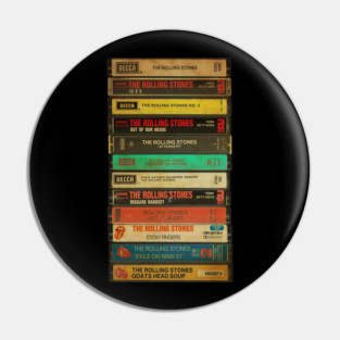 Retro Rock 80s - Cassette Style Pin