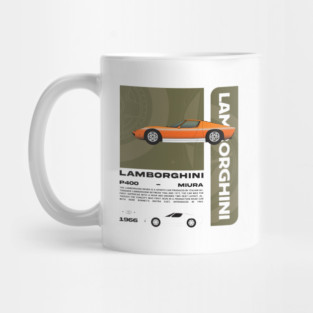1966 Lambo Miura Mug