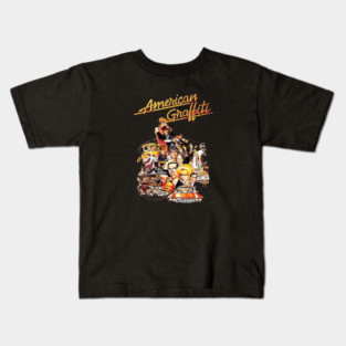 American Graffiti Retro Movie speed shop Kids T-Shirt