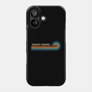 Violent Femmes - Retro Sunset Phone Case
