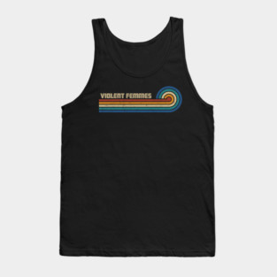 Violent Femmes - Retro Sunset Tank Top