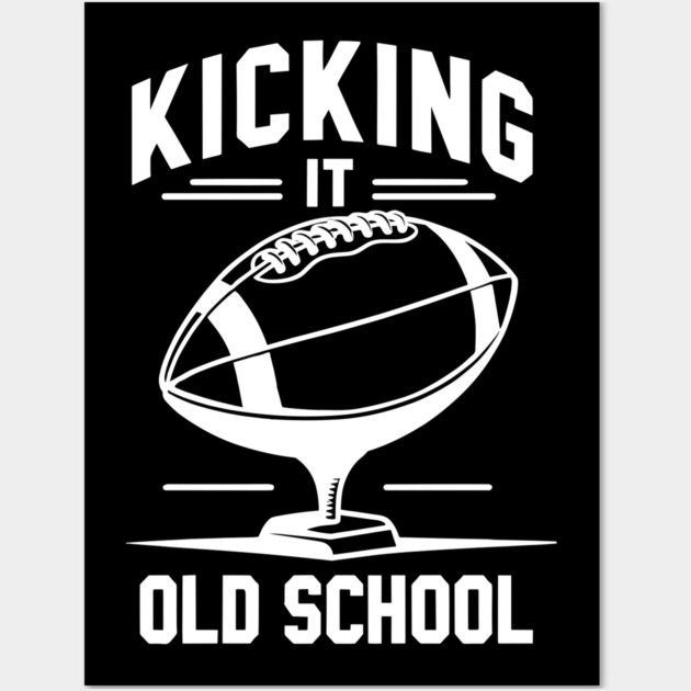 Kicking it Old School Wall Art by Frank Ring