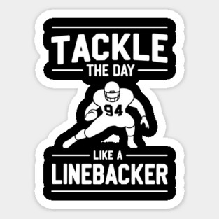 Tackle The Day Like a Linebacker Magnet