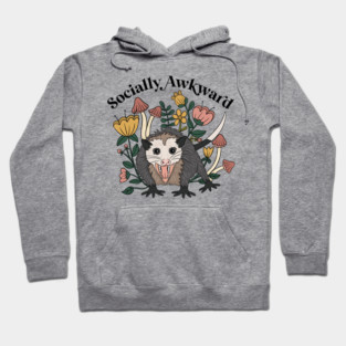 Socially Awkward Possum Hoodie