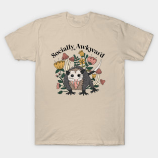 Socially Awkward Possum T-Shirt