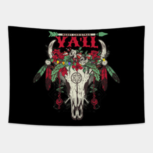 Western Cowboy Christmas Tapestry