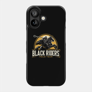Black Riders Polo Team - Fantasy Funny Phone Case