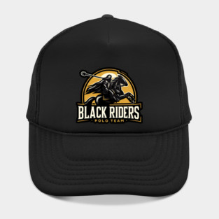 Black Riders Polo Team - Fantasy Funny Hat