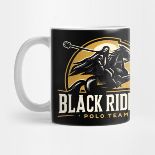 Black Riders Polo Team - Fantasy Funny Mug