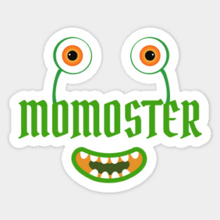 Funny Momster Sticker