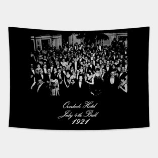 Overlook Hotel 1921 Ball Photo / The Shining Fanart Design Tapestry