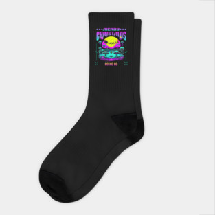 Sci-fi Christmas Aliens Socks
