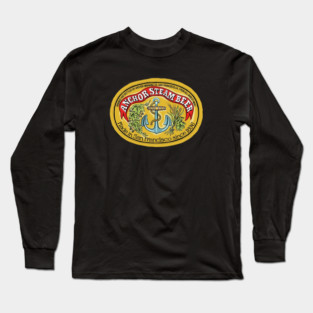Anchor Steam Steamy Amber Long Sleeve T-Shirt